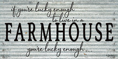 BOY407 - You're Lucky Enough - 24x12