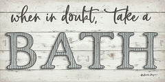 BOY449 - When in Doubt Take a Bath     - 18x9