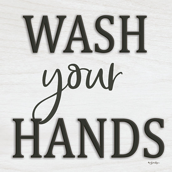Susie Boyer BOY459 - BOY459 - Wash Your Hands - 12x12 Children, Bath Bathroom, Wash Your Hands from Penny Lane