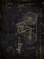CC138 - Motor Bike Patent II - 12x16