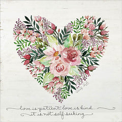 CIN1009 - Love is Patient Flower Heart