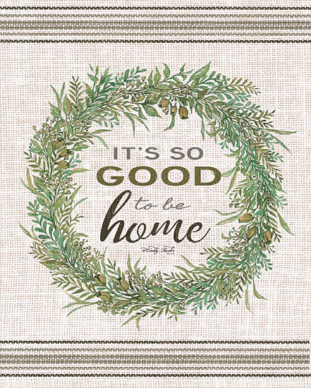 Cindy Jacobs CIN1115 - It's So Good Wreath Home, Wreath, Feed Sack, Shabby Chic, Neutral Colors from Penny Lane
