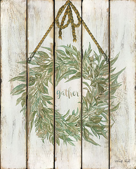 Cindy Jacobs CIN1170 - Gather Wreath Gather, Wreath, Rope, Shiplap from Penny Lane