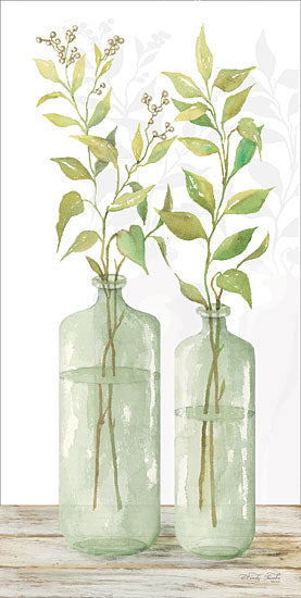 Cindy Jacobs CIN1175 - Simple Leaves in Jar I Glass Jars, Greenery, Plants from Penny Lane