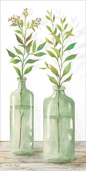 Cindy Jacobs CIN1177 - Simple Leaves in Jar III Glass Jars, Greenery, Plants from Penny Lane