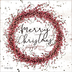 CIN1415 - Merry Christmas Berry Wreath - 12x12