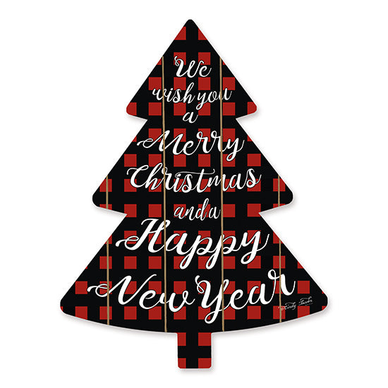 Cindy Jacobs CIN1476TREE - We Wish You    Holidays, Happy New Year, Buffalo Plaid, Calligraphy, Signs from Penny Lane