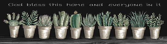 Cindy Jacobs CIN1548 - God Bless - 20x5 Cactus, Succulents, God Bless This Home, Pots from Penny Lane