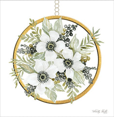 CIN1550 - Geometric Circle Muted Floral - 12x12