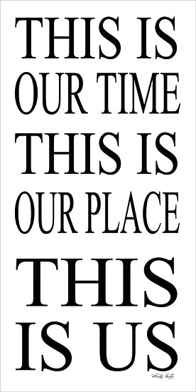 Cindy Jacobs CIN1727 - CIN1727 - This Is Us  - 9x18 This Is Us, Signs, Calligraphy, Black & White from Penny Lane