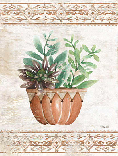 Cindy Jacobs CIN1743 - CIN1743 - Southwest Terracotta Succulents I - 12x16 Succulents, Terracotta, Southwestern from Penny Lane
