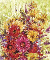 DOG123 - Bright Bouquet - 12x16