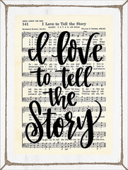 DUST139 - I Love to Tell the Story - 12x16