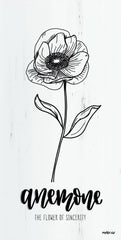 DUST242 - Anemone - the Flower of Sincerity - 9x18