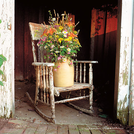 Irvin Hoover HOO104 - HOO104 - Shabby Chic - 12x12 Rocking Chair, Photography, Flowers, Crock, Vintage from Penny Lane