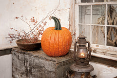 HOO114 - Fall Lantern - 18x12
