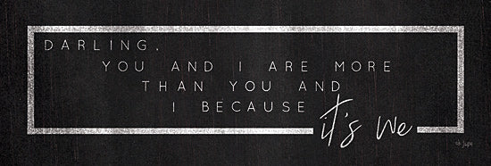 Jaxn Blvd. JAXN257 - JAXN257 - You and I - 18x6 You and I, Couple, Marriage, Wedding, Black & White, Signs from Penny Lane