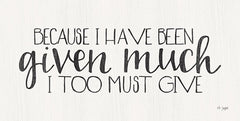 JAXN277 - I Too Must Give - 18x9