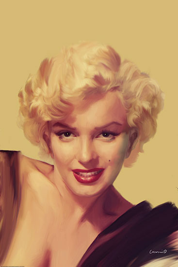 JG Studios JGS108 - JGS108 - The Look in Gold - 12x18 Marilyn Monroe, Famous Icon, Icon, Pinup Girl, Nostalgia, Photography from Penny Lane