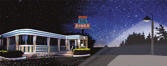 JG Studios JGS136 - JGS136 - Muscle - 20x8 Photography, Neon, Diner, 1950s, Nostalgia, Route 66, Stars from Penny Lane