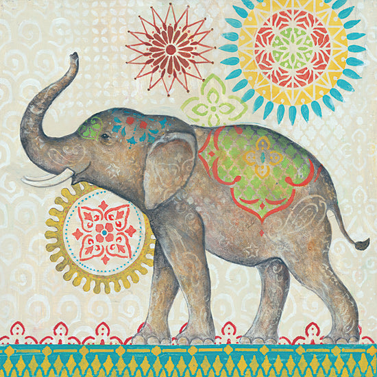 JG Studios JGS171 - JGS171 - Elephant - 12x12 Elephant, India, Medallions, Patterns from Penny Lane