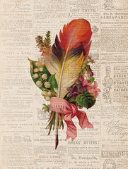 JGS201 - Feather & Flower - 12x16