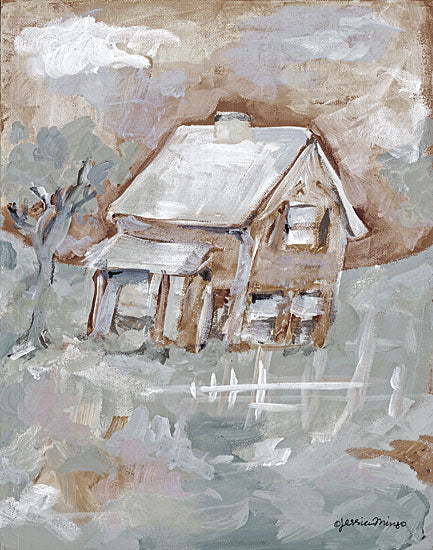 Jessica Mingo JM271 - JM271 - Lodge    - 12x16 Abstract, Lodge, Neutral Palette from Penny Lane