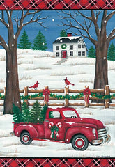 KEN1066 - Candy Cane Truck - 12x18