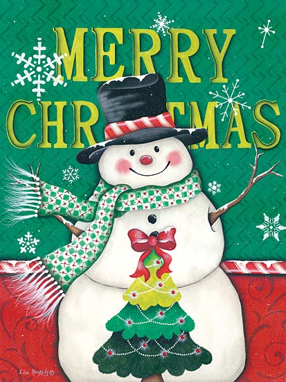 Lisa Kennedy KEN946 - Merry Christmas - Snowman, Christmas Trees, Holiday, Signs from Penny Lane Publishing