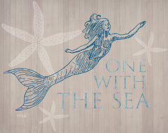 KS128 - Mermaid At One with the See - 16x12