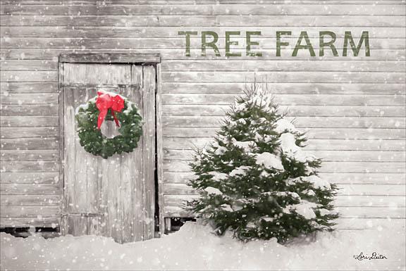 Lori Deiter LD1155 - Tree Farm - Holiday, Tree Farm, Christmas Trees, Wreath, Snow from Penny Lane Publishing