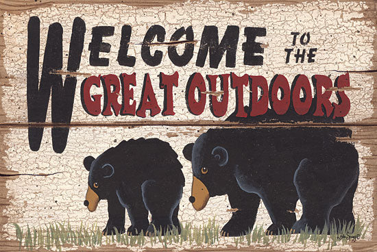 Linda Spivey LS1290 - Great Outdoors - Welcome, Bears, Outdoors from Penny Lane Publishing