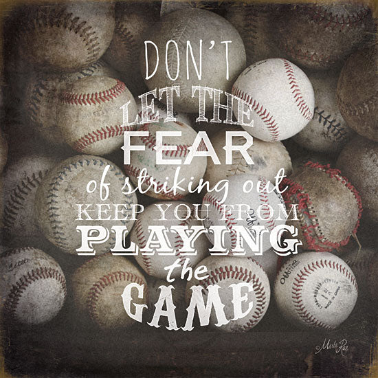 Marla Rae MA1049GP - Playing the Game - Baseball, Game, Signs from Penny Lane Publishing