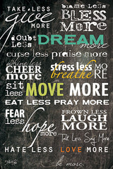 MA108D- Dream More - 24x36