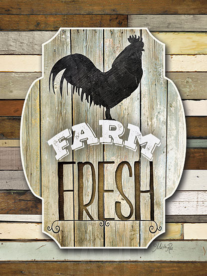 Marla Rae MA2137GP - Farm Fresh - Rooster, Farm, Country from Penny Lane Publishing