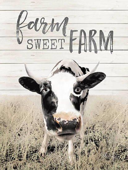 Marla Rae MA2359GP - Farm Sweet Farm Cow - Farm, Cow from Penny Lane Publishing
