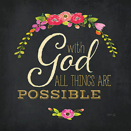 Marla Rae MA2368GP - All Things are Possible - God, Floral, Religious from Penny Lane Publishing
