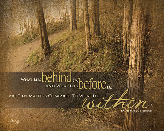 Marla Rae MA578 - Within Us - Ralph Waldo Emerson, Quote, Trees, Forest, Signs from Penny Lane Publishing