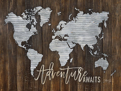 MAZ5028 - Adventure Awaits Metal Map - 18x12