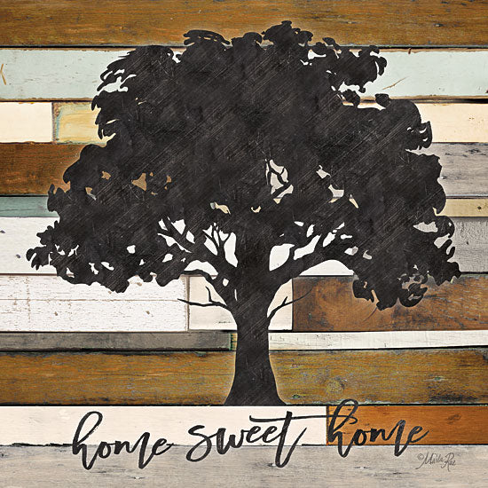 Marla Rae MAZ5274 - Home Sweet Home  Home Sweet Home, Tree, Wood Planks from Penny Lane