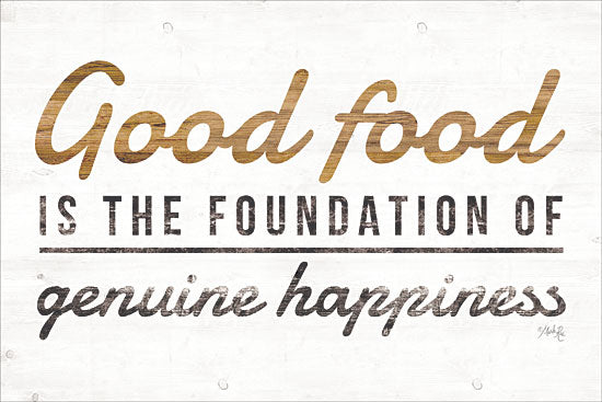 Marla Rae MAZ5440 - Good Food - 18x12 Good Food, Happiness, Kitchen, Humorous, Signs from Penny Lane