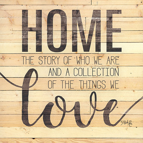 Marla Rae MAZ5548 - MAZ5548 - Home Story - 12x12 Home, Family, Love, Signs from Penny Lane