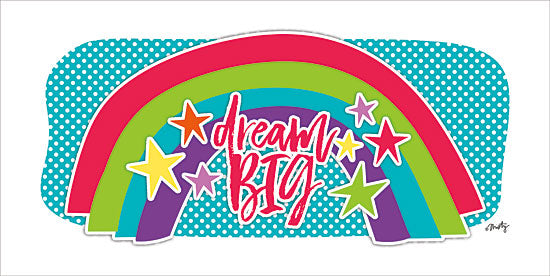 Misty Michelle MMD323 - Dream Big Rainbow  Dream Big, Rainbow, Polka Dots, Signs from Penny Lane