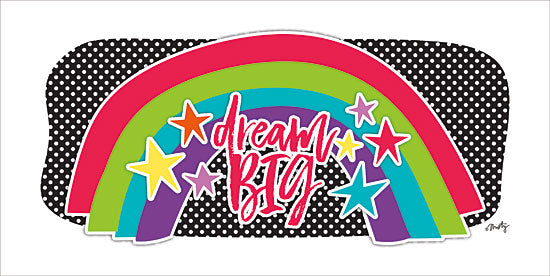 Misty Michelle MMD326 - Dream Big Rainbow  Dream Big, Rainbow, Polka Dots, Signs from Penny Lane