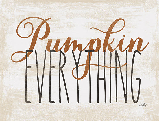 Misty Michelle MMD367 - MMD367 - Pumpkin Everything - 16x12 Pumpkin Everything, Signs, Calligraphy, Autumn from Penny Lane