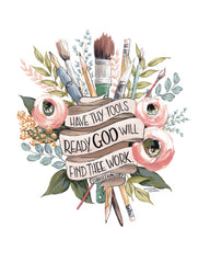 MN176 - Have Thy Tools Ready - 12x16