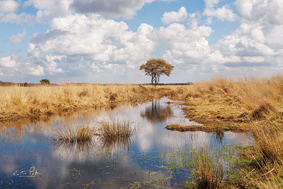 Martin Podt MPP418 - Dutch Skies Trees, Lake, Reflection, Landscape from Penny Lane
