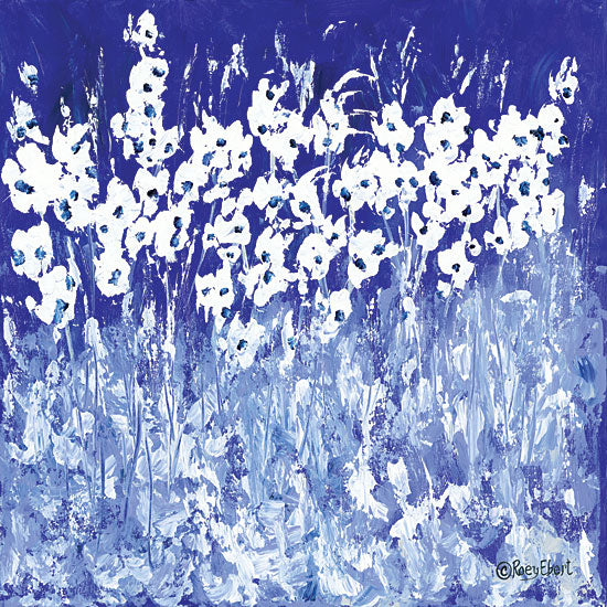 Roey Ebert REAR232 - Growing Up Together Wildflowers, Blue & White, Neutral from Penny Lane