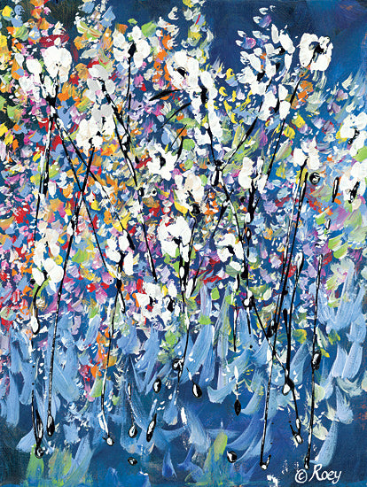 Roey Ebert REAR280 - REAR280 - Better Together II - 12x16 Flowers, Wildflowers, Abstract, White Flowers from Penny Lane