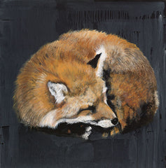 RED100 - Sleeping Fox No. 7 - 12x12